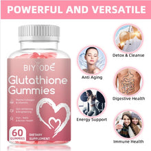 Load image into Gallery viewer, BIYODE L-GLUTATHIONE Collagen Multivitamin Skin Whitening Supplement 60 Gummiies