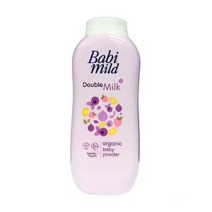 Babi Mild Double Milk Organic Baby Powder Natural Chidren Infant Skin 160g