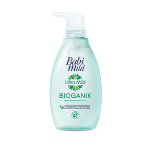 Babimild Ultra Mild Bioganik Baby Lotion 350ml pack of 2 bottles