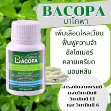 Load image into Gallery viewer, Giffarine Bacopa Brain nourishing Vitamin, herbs enhance memory Food supplements