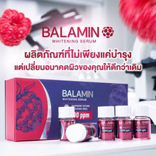 Load image into Gallery viewer, Balmain whitening serum helps solve skin problems, freckles, dark spots, acne scars. Contains 5 ampoules x 3ml.