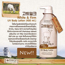 Load image into Gallery viewer, Beauty Buffet Made In Nature Goat Milk UV Body Lotion 450ml x 2