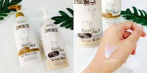 Beauty Buffet Made In Nature Goat Milk UV Body Lotion 450ml x 2