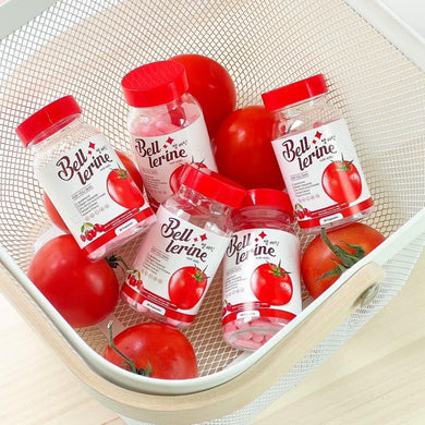 20X Bell lerine gluta Korea Collagen formula vitamin 1 capsule = 30 tomatoes