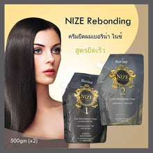 Load image into Gallery viewer, Berina Nize Hair Rebonding + Neutralizing Cream Plus Hydrolyzed Silk 500ml