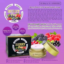 Load image into Gallery viewer, Berry Plus 5X Extra Whitening Cream: Whitens and brightens facial skin. Facial cream 20g
