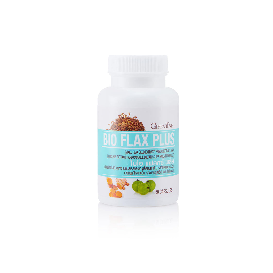 BIO FLAX PLUS Flax Seed Vitamin Menopause Women Hormone Supplement 60 capsules