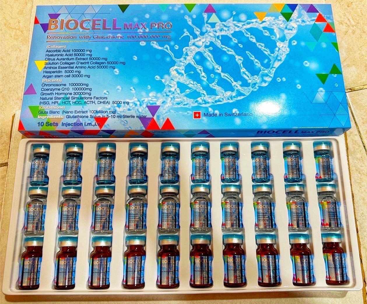 biocell max pro glutathione injection Revital Renovation 150,000,000 mg Biocell Max Pro Gluta 100,000,000