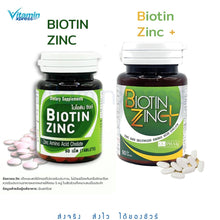 Load image into Gallery viewer, Biotin zinc+ / Biotin zinc 90 tablets, Vitamins and Minerals.