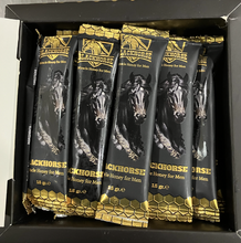 Load image into Gallery viewer, Black Horse Extra Honey for His 48 sachets x 10g - Product