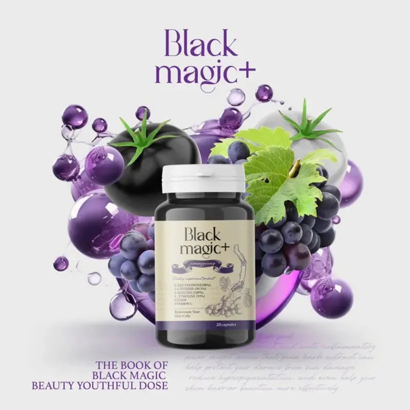 Black Magic Plus Gluta Jimmy Young Brighten Skin Reduce Dark Spot Blemishes