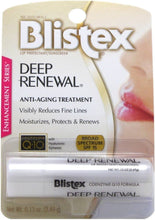 Load image into Gallery viewer, Blistex Deep Renewal Lip Balm Anti-Aging, Hydrating with Coenzyme Q10 &amp; SPF 15 Lip Balm Anti-Aging 3.7g