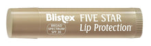 Load image into Gallery viewer, Blistex Lip Balm Five Star SPF30 4.25g, waterproof lip balm with 5 levels of lip protection (No.3924)