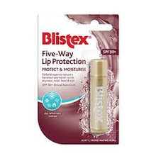 Load image into Gallery viewer, Blistex Lip Balm Five Star SPF30 4.25g, waterproof lip balm with 5 levels of lip protection (No.3924)