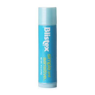 Blistex Simple and Sensitive Lip Balm 4.25 g Lip balm formulated for sensitive skin.