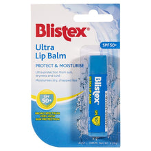 Load image into Gallery viewer, Blistex Ultra Lip Balm SPF50+ Lip balm with sunscreen, waterproof