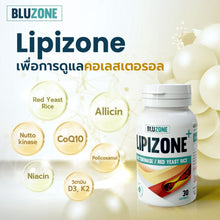 Load image into Gallery viewer, Bluzone Lipizone 30 capsules (reduces cholesterol)