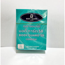 Load image into Gallery viewer, Body Guard 58 Condoms – Extra large, smooth texture, 58mm size, 1 box (12 pieces)