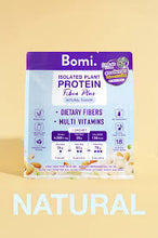 Load image into Gallery viewer, Bomi Isolated Plant Protein Fiber Plus, high fiber plant protein (1 bag 10 sachets (40 grams each)