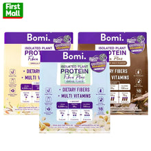 Load image into Gallery viewer, Bomi Isolated Plant Protein Fiber Plus, high fiber plant protein (1 bag 10 sachets (40 grams each)