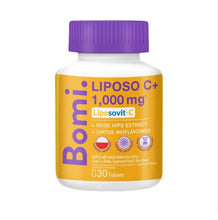 Load image into Gallery viewer, Bomi Liposo C+ "Bomi Orange Bottle" (1 bottle of 30 capsules)