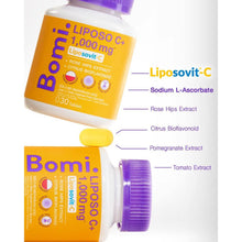 Load image into Gallery viewer, Bomi Liposo C+ "Bomi Orange Bottle" (1 bottle of 30 capsules)