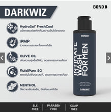 Load image into Gallery viewer, Bond Intimate Wash – Intimate cleansing gel for men. Available in White Shadow, Dark Wiz, ARIES, and Natural formulas.