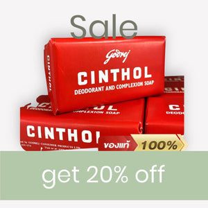 Pack 12 : CINTHOL Deodorant and Complexion Soap 100g