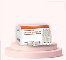 Load image into Gallery viewer, Calcium gluconate 10 enhances calcium and strengthens bones in the body 1 Box 50 Vial