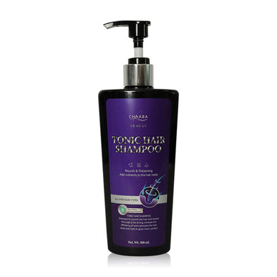 Chaba Hair Growth Tonic Shampoo Reduces Hair Loss Treatment Accelerates Thick