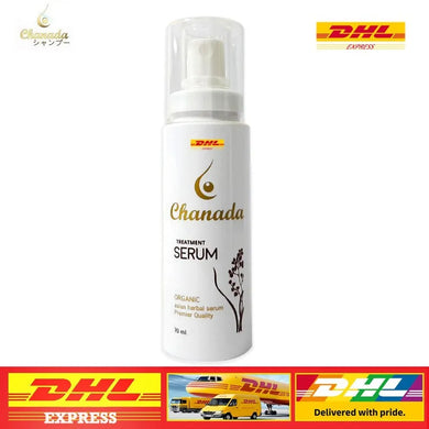 Chanada Treatment Serum 70ml Organic Premium Anti Hair Loss Stimulate Hair Grow