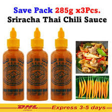 Load image into Gallery viewer, Chili Sauce Sriracha Yellow Strong Hot Three Mountains Brand Original 285g
