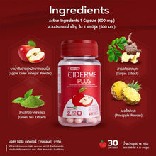 Load image into Gallery viewer, Apple Cider Vinegar tablets, capsules, weight control, PPRIM PFER dietary supplement