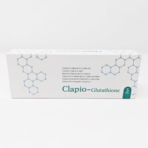 Clapio Glutathione revitalizes and brightens the skin (5vials x 5ml/box)