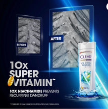Load image into Gallery viewer, Clear Ice Cool Menthol + Clear Men Cool Sport Menthol Shampoo Special 600ml pack