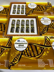 Complette bio gold +LAROSCORBINE +COLLAGEN PLATINUM+PLACENTA ENHANCED 1 set