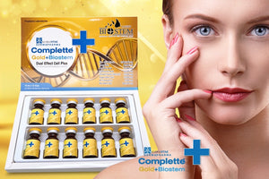 Set complette gold New+Placenta Enhanced Complex+Collagen fort plattinum 1 Set