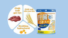 Load image into Gallery viewer, DHC Liver Extract + Ornithine (30 Days) nourishes the liver and detoxifies