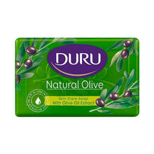 Load image into Gallery viewer, DURU Natural Olive Face &amp; Body Bar Soap with Olive Oil Extract 150g x 6