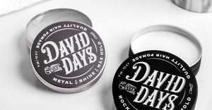 David Days Rock Matte Max Hold Hair Pomade Quality Styling Long Lasting 0.7 oz