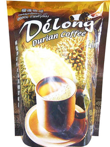 De'Long Coffee 4 in 1 King of Real Instant Thai Durian Coffee Food Good Taste 6X