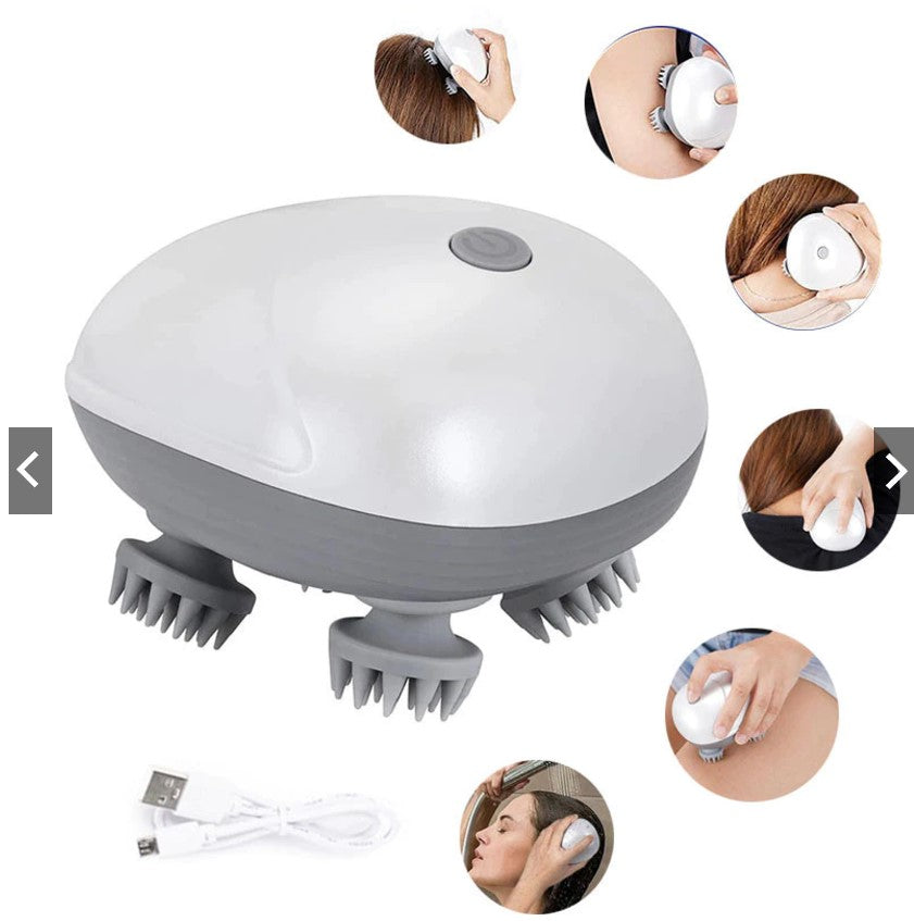 Deciniee Electric Cat Massager Body Shoulder Leg Arm Neck Deep Tissue Head Scalp Massager Vibrating Device