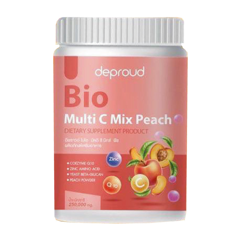 Deproud Bio Multi c Mix Peach Recipe Flavor 250,000 mg.