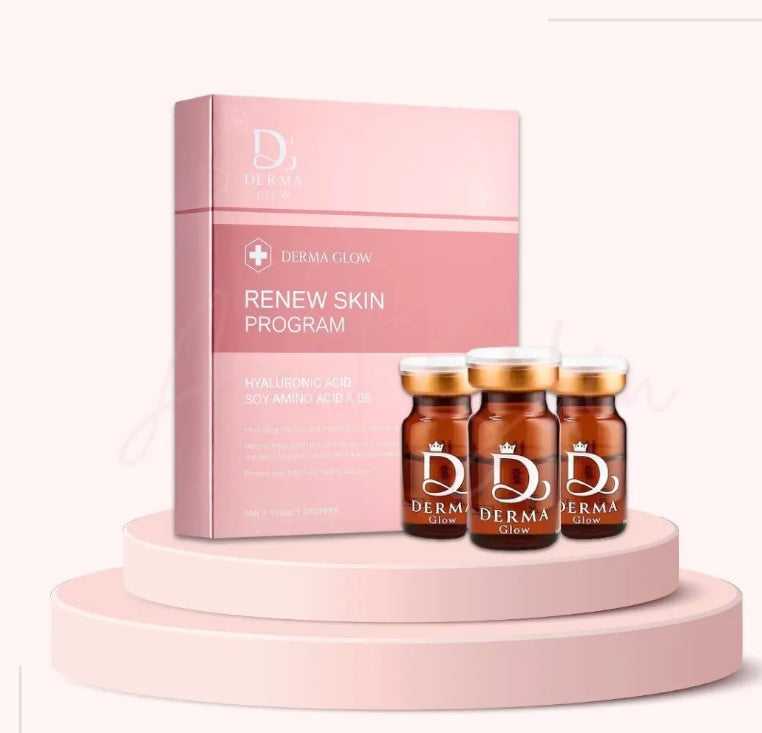 Derma Glow, reduces acne, brightens skin, strengthens facial skin