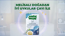 Load image into Gallery viewer, Doğadan Iyi Uykular Çayı Melisa Hint Fesleğeni is a Turkish herbal tea that aids in sleep.