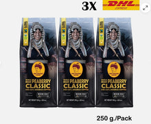 Load image into Gallery viewer, Doi Chaang Thai Coffee Whole Bean Peaberry Classic Arabica 250 g x 3