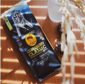 Doi Chaang Thai Coffee Whole Bean Peaberry Classic Arabica 250 g x 3