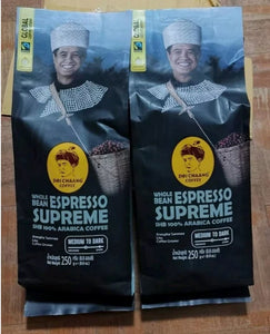 Doi Chaang Coffee Thailand Whole Bean Espresso Supreme Arabica 250 g x 3