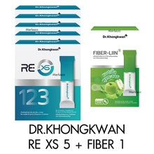 Load image into Gallery viewer, Dr.Khongkwan RE XS + Fiber-Liin Powder Drink Dietary Supplement