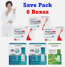 Load image into Gallery viewer, Dr.Khongkwan RE XS + Fiber-Liin + WEGORA Set 6 Box Digestive &amp; Wellness Support